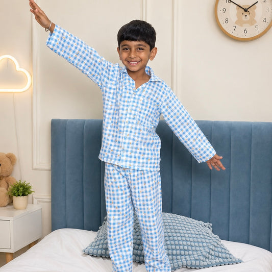 Cotton Nightsuit- Starlit