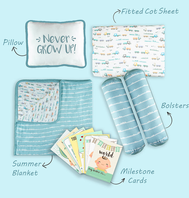 First Year Gift Set- Traffic Jam| Set of 5