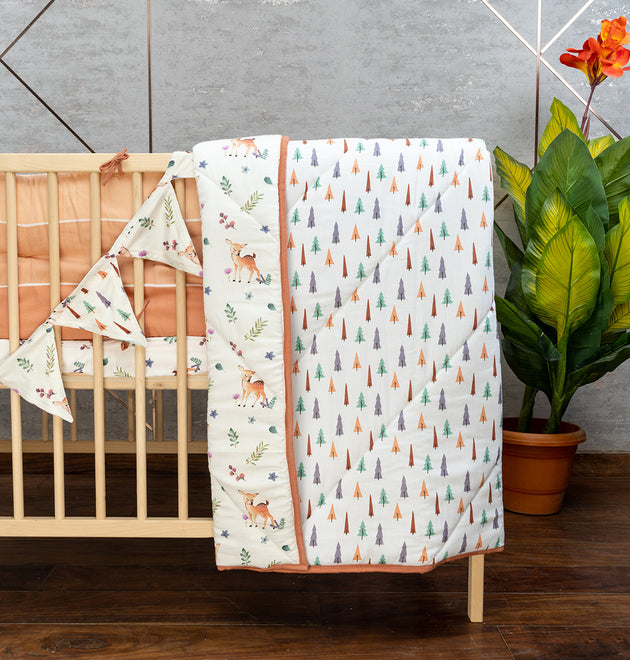 Organic Quilt- Enchanted Forest