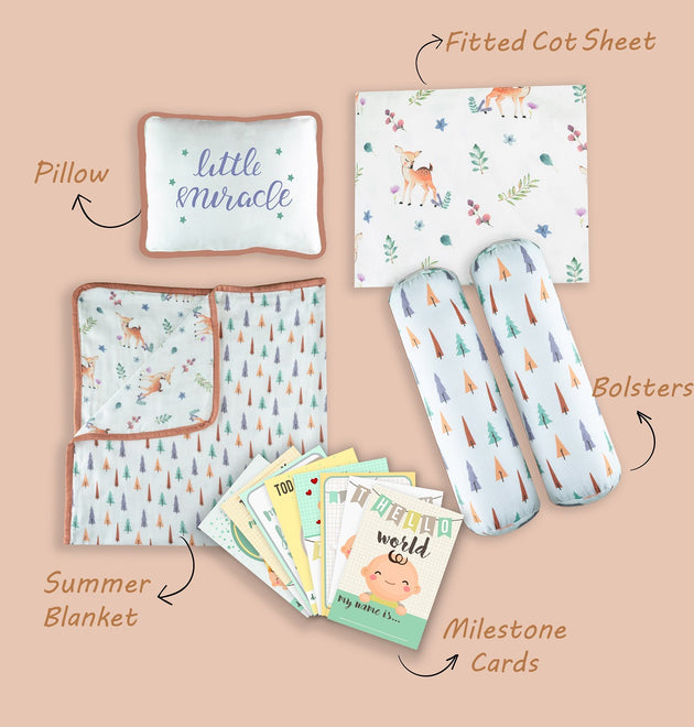 First Year Gift Set- Enchanted Forest| Set of 5