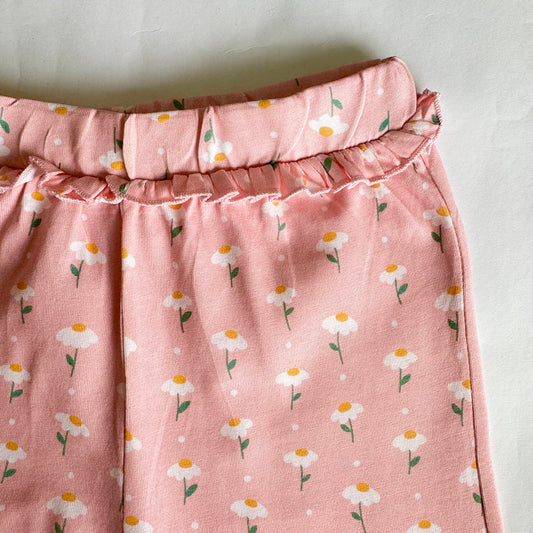 Girls Cotton Leggings- Dandelions