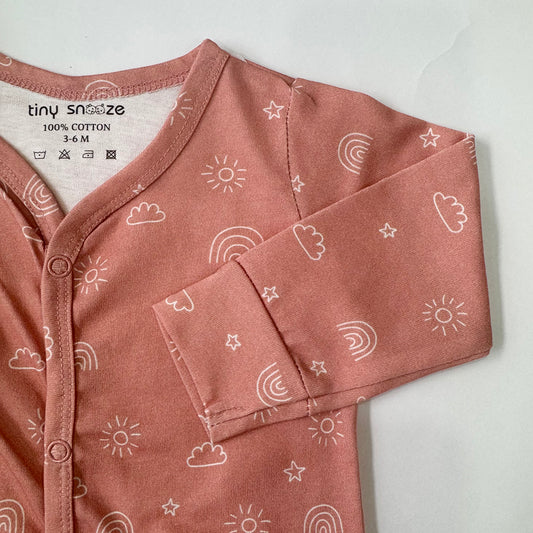 Cotton Sleepsuit- Magical Sky