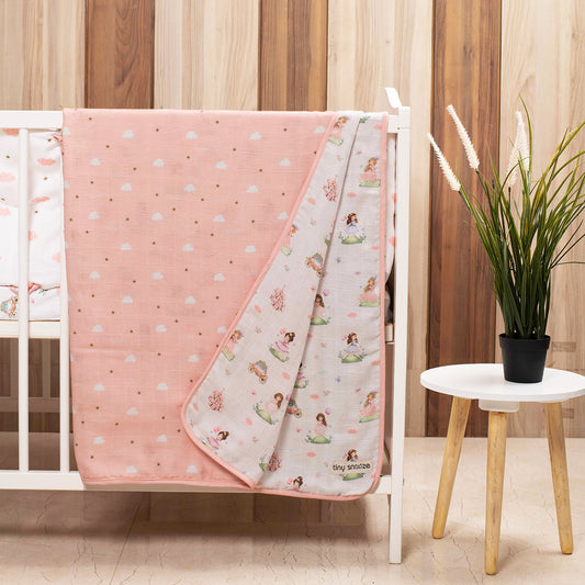 Organic Muslin Blanket- Fairytale