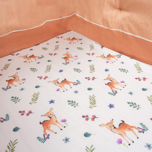 Cot Bedding Set - Enchanted Forest | Set of 6