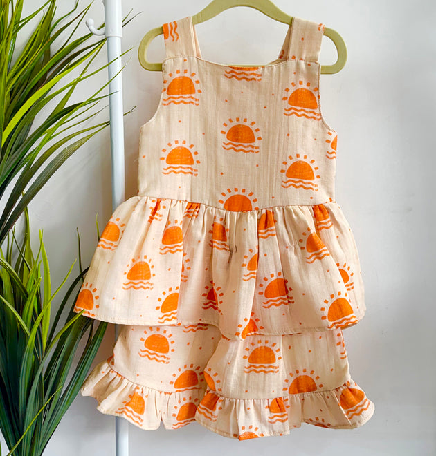 Girls Co-Ord Set- Sunrise