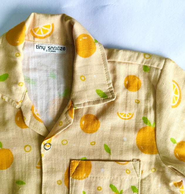 Boys Co-Ord Set- Oranges