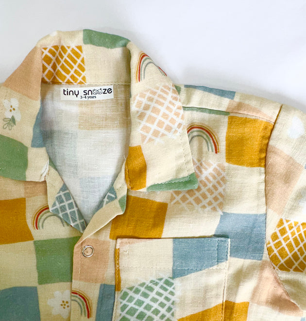 Boys Co-Ord Set- Boho Checks