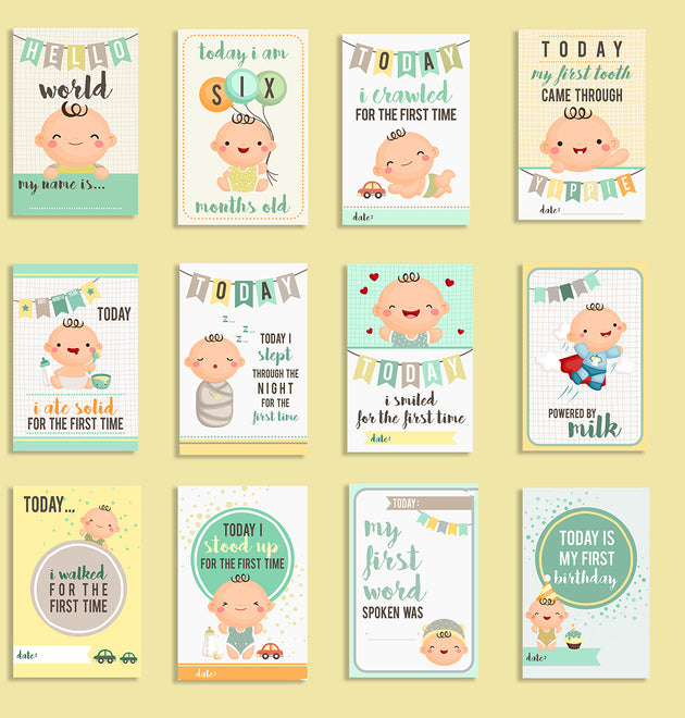 Newborn Essentials Gift Set- Sky is the Limit| Set of 8