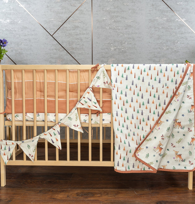 Cot Bunting- Enchanted Forest