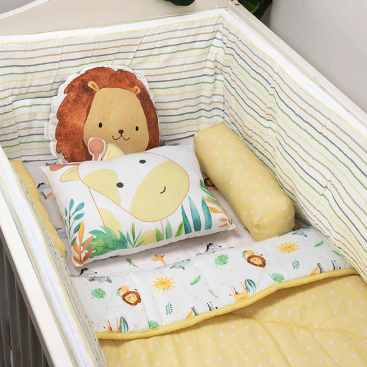 Cot Bedding Set - Into The Wild | Set of 6