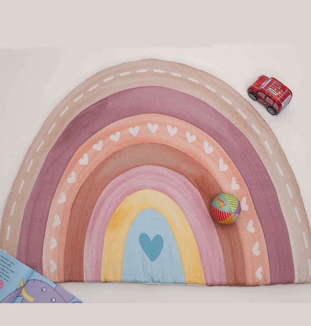 Cotton Playmat- Rainbow