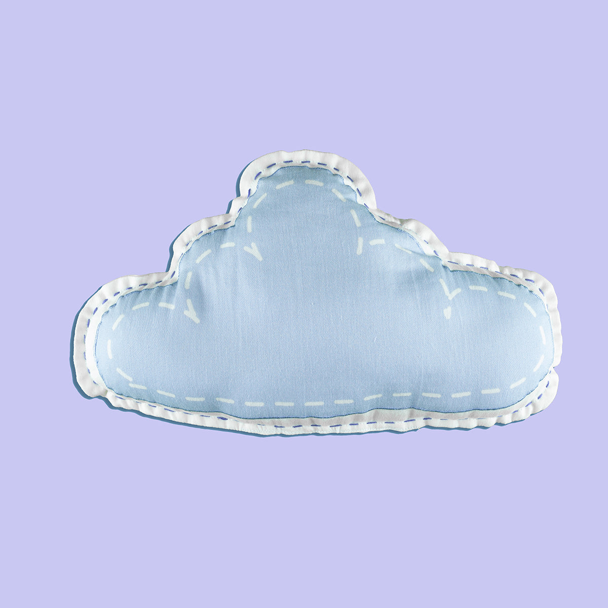 Shape Cushion - Purple Cloud