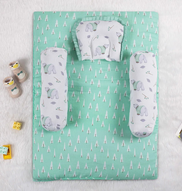 Baby Mattress Set- Arctic | Set of 4
