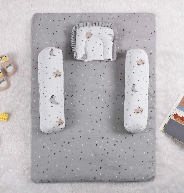 Baby Mattress Set- Starry Nights | Set of 4