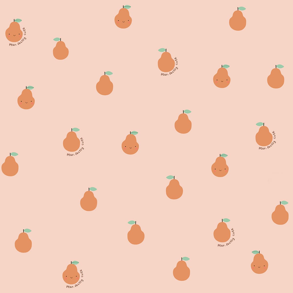 Cotton Nightsuit- Pears