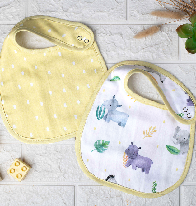 Organic Bibs (Set of 2)- Into The Wild