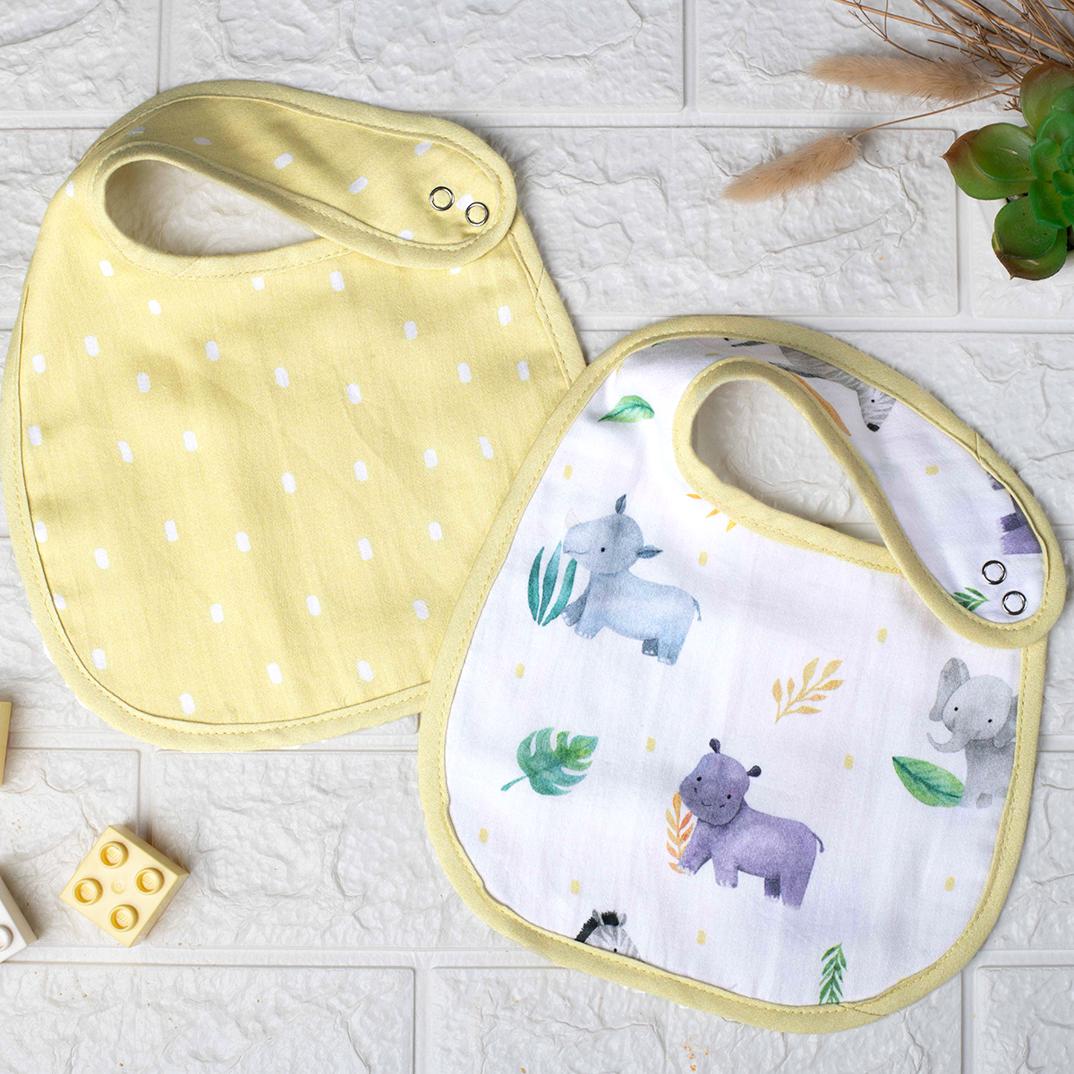 Organic Bibs (Set of 2)- Into The Wild