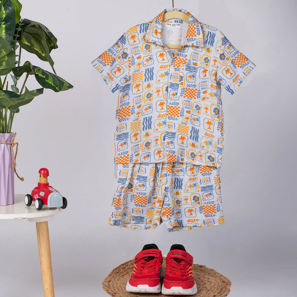 Boys Co-Ord Set- Beach Holiday