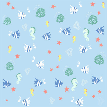 Kimono Bodysuits- Waves & Underwater- Pack of 2