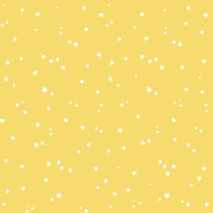 Girls Cotton Leggings- Yellow Sky
