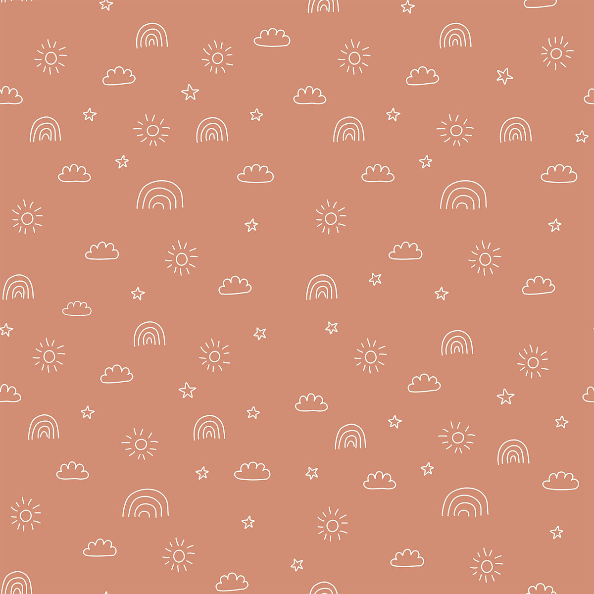 Kids Cotton Tshirt- Magical Sky