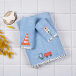 Kids Towels (Set of 3) - Blue