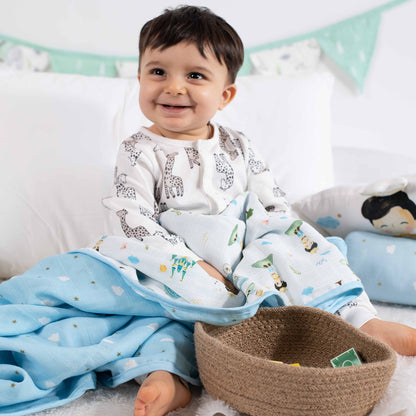 Organic Muslin Blanket- The Little Prince