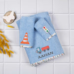 Kids Towels (Set of 3) - Blue