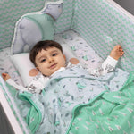 Cot Bedding Set - Arctic| Set of 6