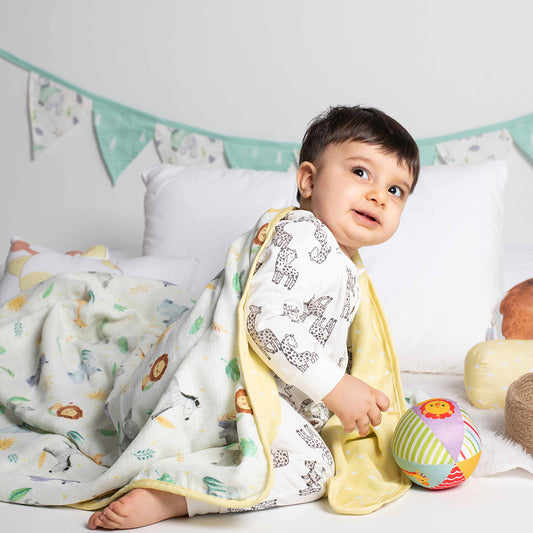 Organic Muslin Blanket- Into The Wild