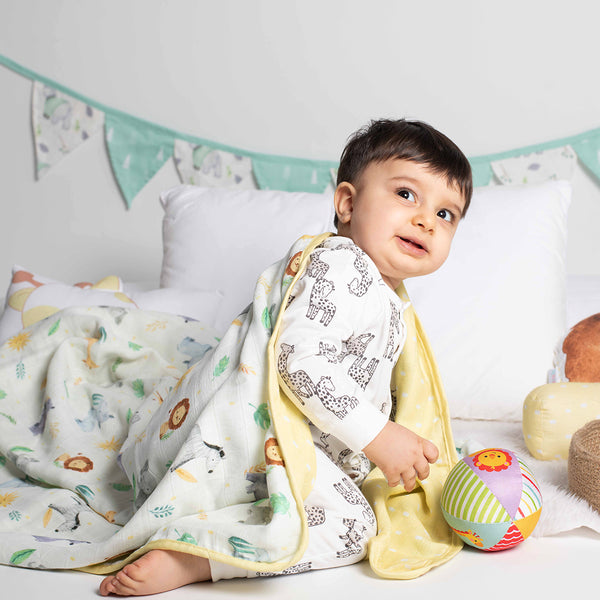 Organic Muslin Blanket- Into The Wild