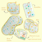 Newborn Essentials Gift Set- Lost in Thoughts| Set of 8