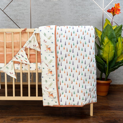 Organic Quilt- Enchanted Forest