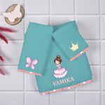 Kids Towels (Set of 3) - Mint