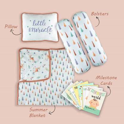 Mini Cot Set- Enchanted Forest| Set of 4