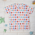 Kids Cotton Tshirt- Apples