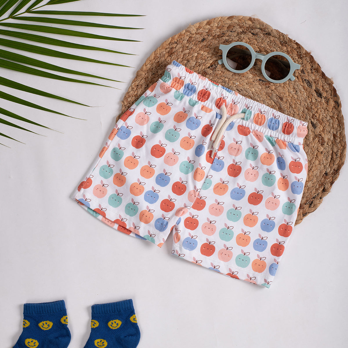 Boys Shorts- Apples