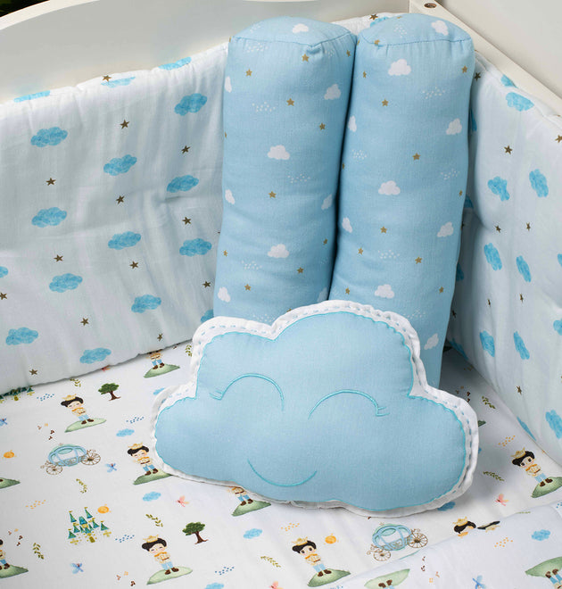 Shape Cushion - Blue Cloud