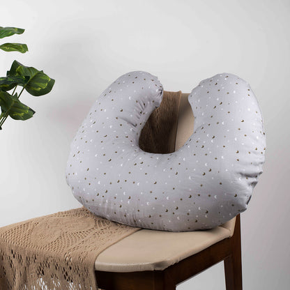 Feeding Pillow- Grey Sky