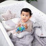 Cot Bedding Set with Bumper - Starry Nights | Set of 7