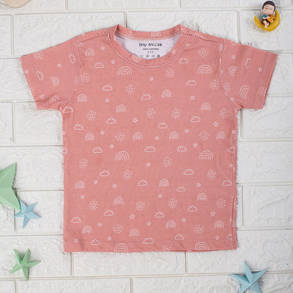 Kids Cotton Tshirt- Magical Sky