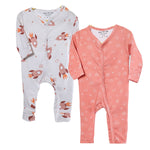 Cotton Sleepsuits- Space & Magical Sky- Pack of 2