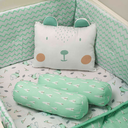 Organic Pillow & Bolsters -  Polar Bear | Set of 3
