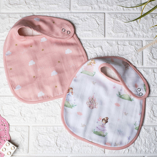 Organic Bibs (Set of 2)- Fairytale