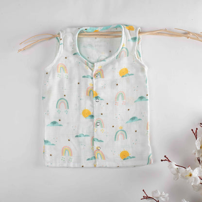 Muslin Jhablas (Set of 2)- Horizon