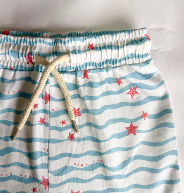 Boys Shorts- Waves