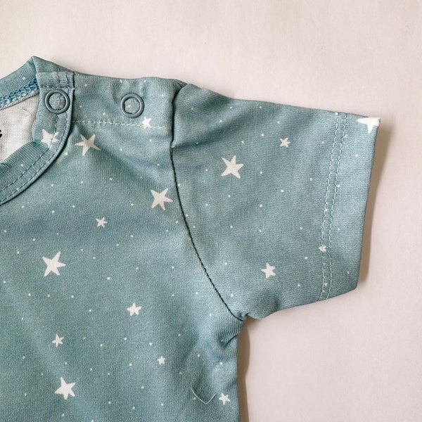 Kids Cotton Tshirt- Grey Sky