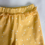 Girls Cotton Leggings- Yellow Sky