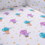 Cot Bedding Set - Sky is the Limit | Set of 6