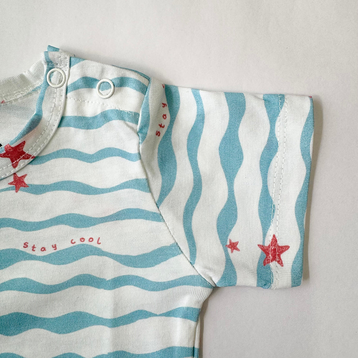 Kids Cotton Tshirt- Waves